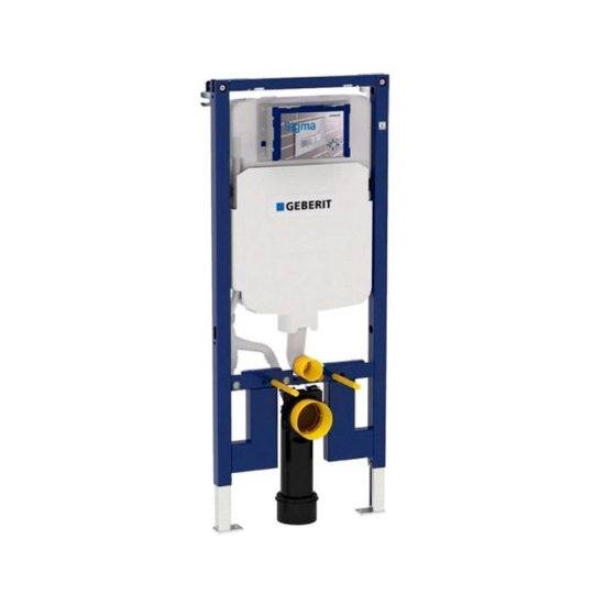 Εικόνα της Καζανάκι Εντοιχισμού Geberit Sigma 111.796.00.1 Γυψοσανίδας (8cm) Για Κρεμαστή Λεκάνη