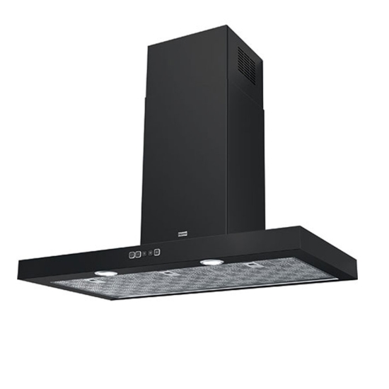 Εικόνα της Απορροφητήρας Franke Tale 915 W BK Matt Black Καμινάδα 90cm 3105001099