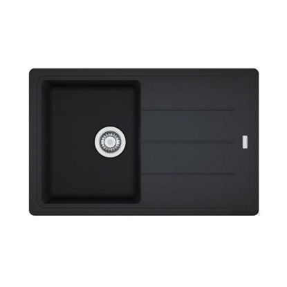 Εικόνα της Νεροχύτης Franke Basis BFG 611 (78x50) Matt Black 3149000325