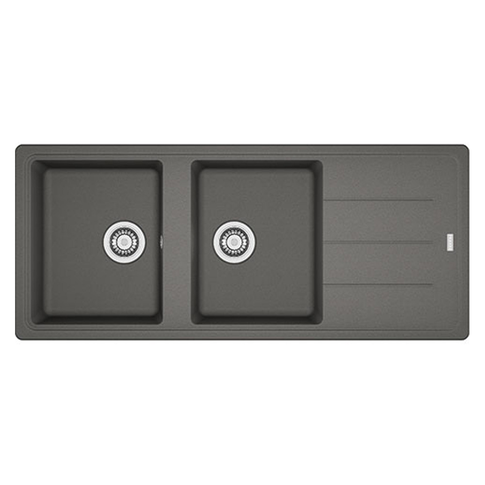 Εικόνα της Νεροχύτης Franke Basis BFG 621 (116x50) Stone Grey 3145512171