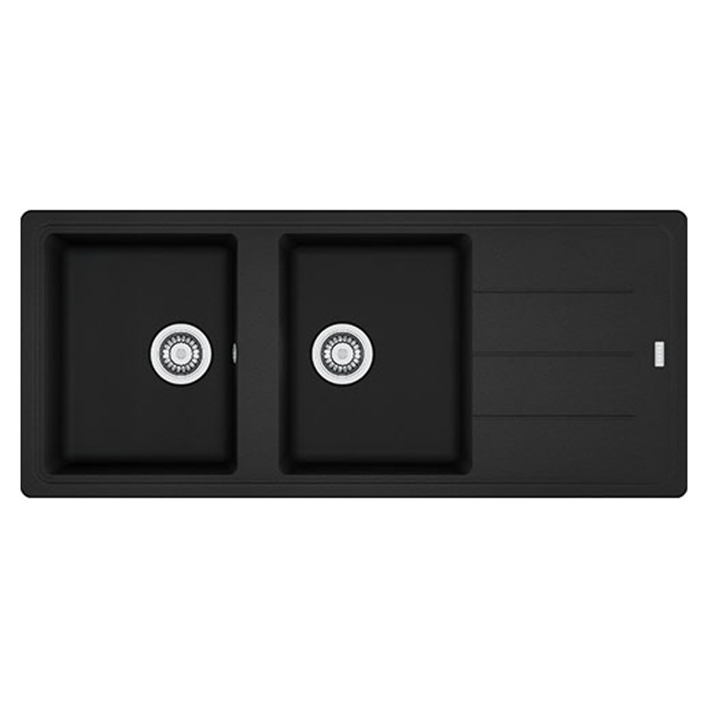 Εικόνα της Νεροχύτης Franke Basis BFG 621 (116x50) Matt Black 3149000327