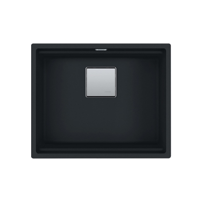 Εικόνα της Νεροχύτης Υποκαθήμενος Franke Kubus 2 KNG 110-52 (56x46) Matt Black 3142101254