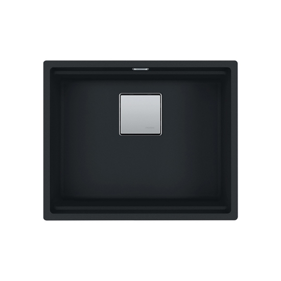 Εικόνα της Νεροχύτης Υποκαθήμενος Franke Kubus 2 KNG 110-52 (56x46) Matt Black 3142101254
