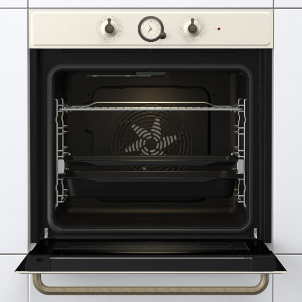 Εικόνα της Φούρνος Gorenje Classico BOS67372CLI 77lt + Εστία Gorenje Classico EC642CLI Μπεζ