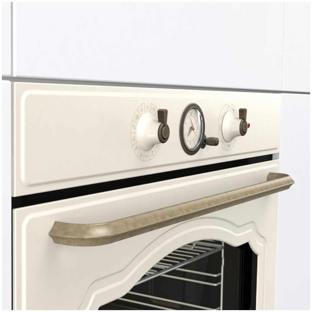 Εικόνα της Φούρνος Gorenje Classico BOS67372CLI 77lt + Εστία Gorenje Classico EC642CLI Μπεζ