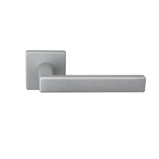 Εικόνα της Πόμολο Μεσόπορτας Με Ροζέτα Arieni Ischia Ζεύγος Νίκελ Ματ