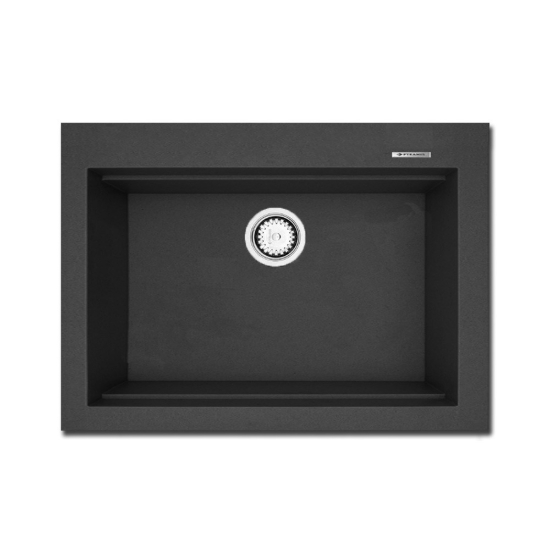 Εικόνα της Νεροχύτης Pyramis Pyragranite Siros (67x51,5) 1B Carbon 070201601