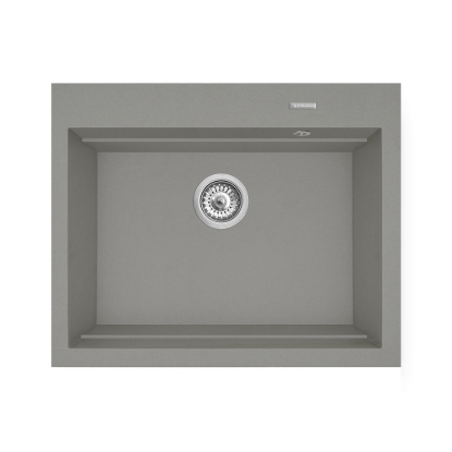 Εικόνα της Νεροχύτης Pyramis Pyragranite Siros (67x51,5) 1B Industrial Grey 070201501