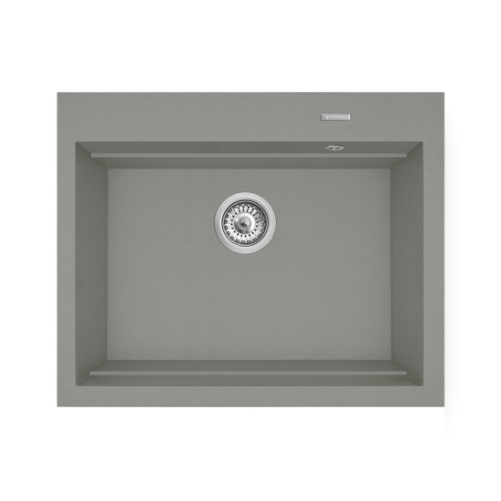 Εικόνα της Νεροχύτης Pyramis Pyragranite Siros (67x51,5) 1B Industrial Grey 070201501