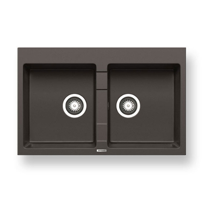 Εικόνα της Νεροχύτης Pyramis Pyragranite Sparta (78x50) 2B Carbon 070201001