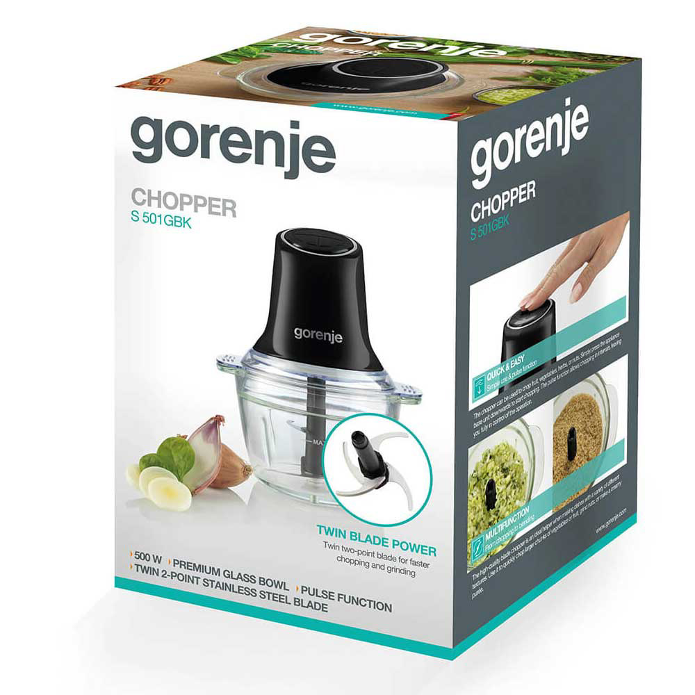 Εικόνα της Πολυκόπτης Multi Gorenje S501GBK-735373 500W Black 040054201