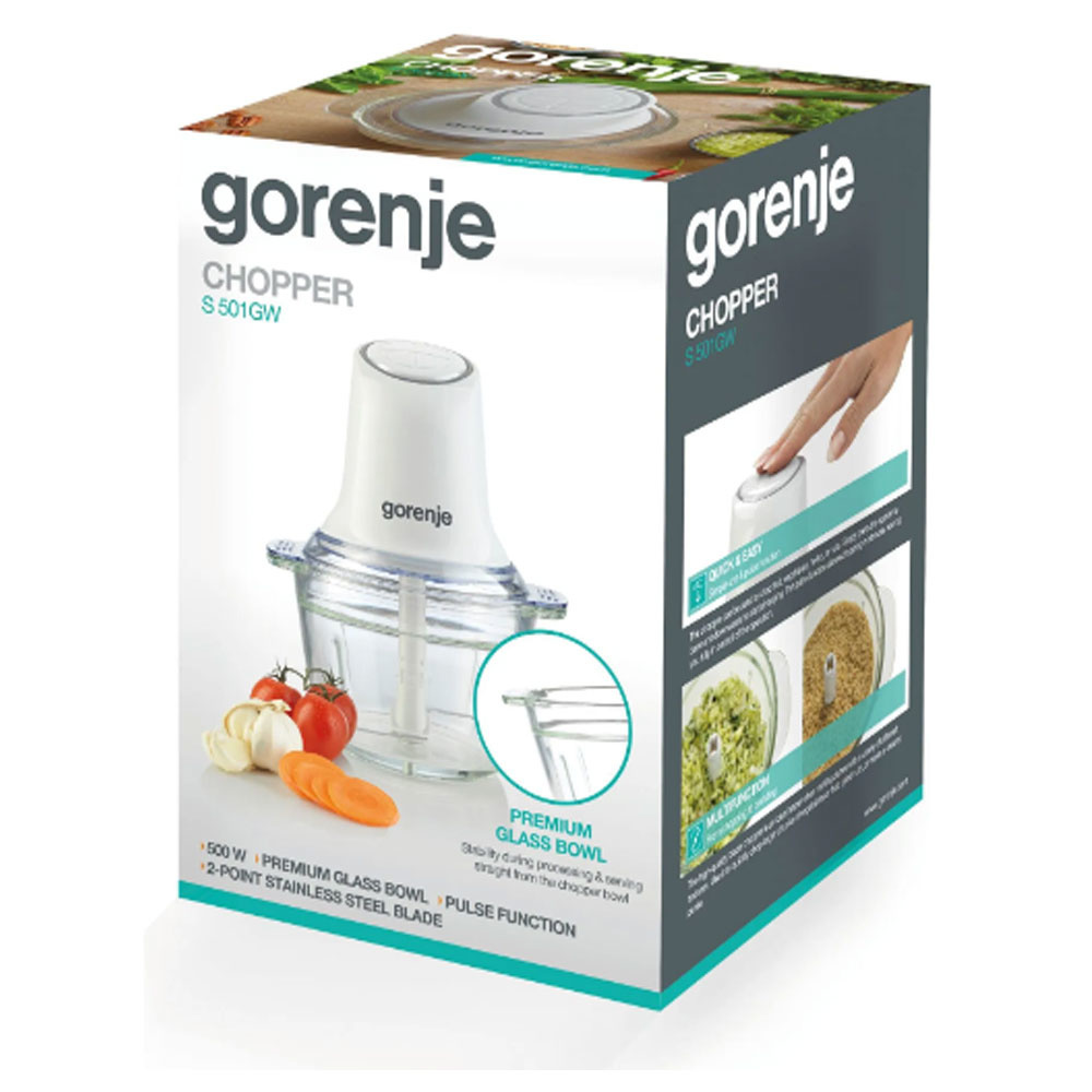 Εικόνα της Πολυκόπτης Multi Gorenje S501GW-740227 500W White 040054101
