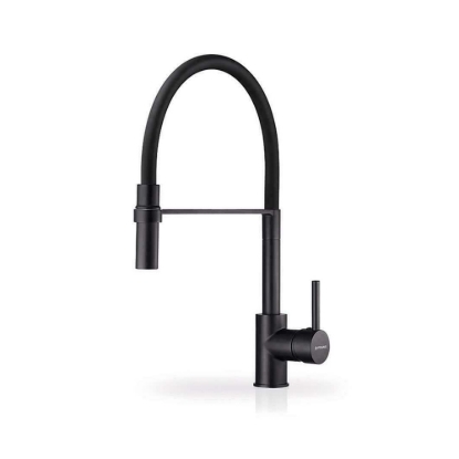 Εικόνα της Μπαταρία Κουζίνας Pyramis Serina Ντους Black Matt 090939901