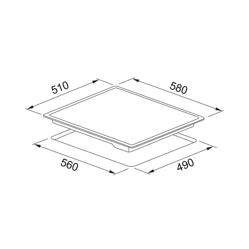 Εικόνα της Αυτόνομη Κεραμική Εστία Franke FRSM 604 C T BK 58cm Χωρίς Πλαίσιο 3065101030