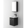 Εικόνα της Έπιπλο Μπάνιου Orabella Type 40 (40x35x50cm) Βάση Με Νιπτήρα & Καθρέπτη Μελαμίνη Χρώμα 399