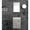 Εικόνα της Έπιπλο Μπάνιου Orabella Type 40 (40x35x50cm) Βάση Με Νιπτήρα & Καθρέπτη Μελαμίνη Χρώμα 399