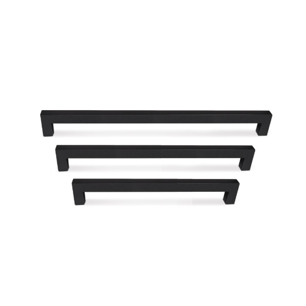 Εικόνα της Λαβές Επίπλων SG 12x12 128mm Black Matt