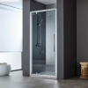 Εικόνα της Καμπίνα Ντουσιέρας Devon Flow Pivot PF80C-100 77-81cm Clean Glass