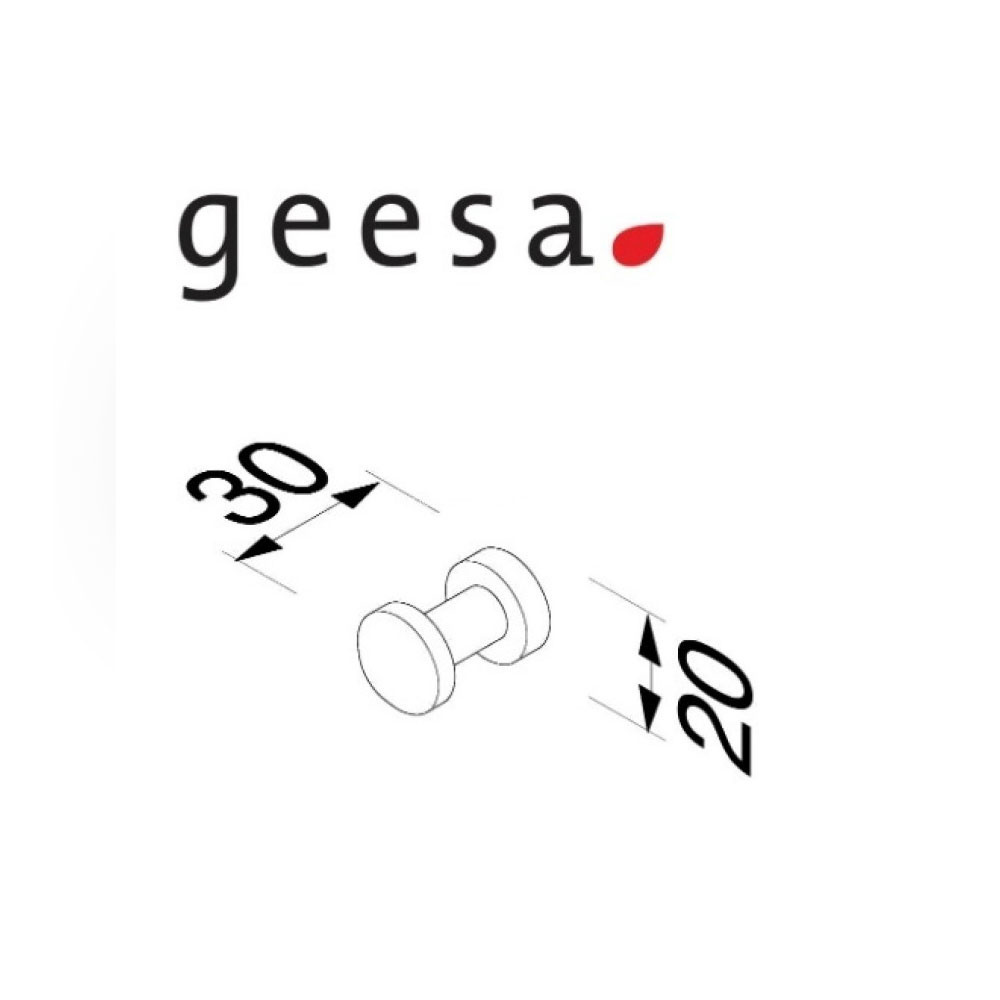 Εικόνα της Άγγιστρο Μονό Geesa Nemox Inox 6513-110