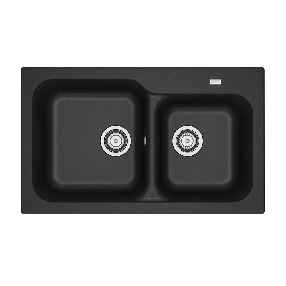 Εικόνα της Νεροχύτης Franke Tectonite Kite Kid 620 (83x50) Black 3142101262