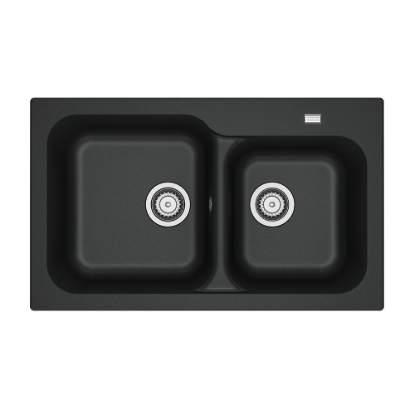 Εικόνα της Νεροχύτης Franke Tectonite Kite Kid 620 (83x50) Black 3142101262