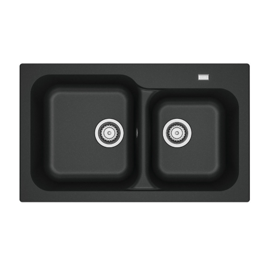 Εικόνα της Νεροχύτης Franke Tectonite Kite Kid 620 (83x50) Black 3142101262