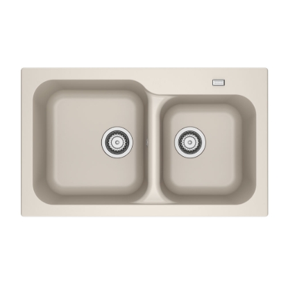 Εικόνα της Νεροχύτης Franke Tectonite Kite Kid 620 (83x50) Beige 3142101263