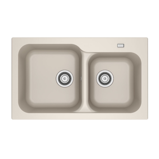 Εικόνα της Νεροχύτης Franke Tectonite Kite Kid 620 (83x50) Beige 3142101263