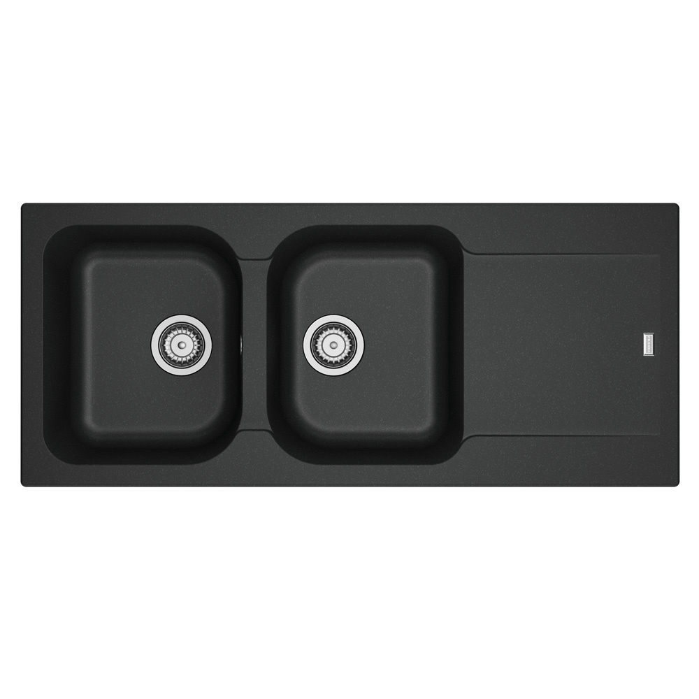 Εικόνα της Νεροχύτης Franke Tectonite Kite Kid 621 (116x50) Black 3142101265