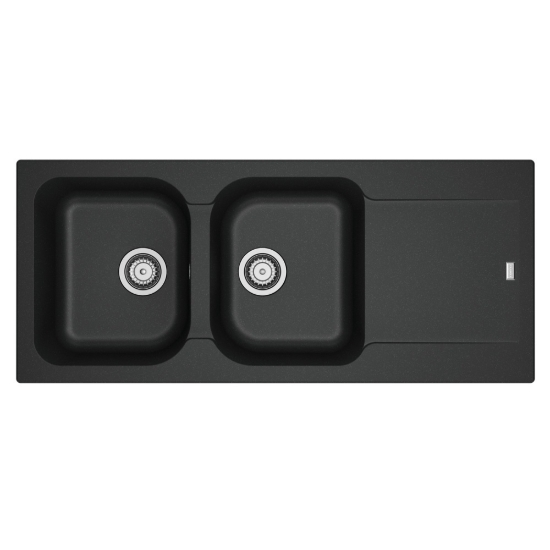 Εικόνα της Νεροχύτης Franke Tectonite Kite Kid 621 (116x50) Black 3142101265