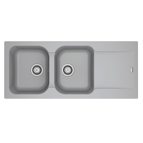 Εικόνα της Νεροχύτης Franke Tectonite Kite Kid 621 (116x50) Grey 3142101267