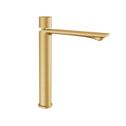 Εικόνα της Μπαταρία Νιπτήρος Επικαθήμενη Armando Vicario Halo 515041-201 Gold Brushed