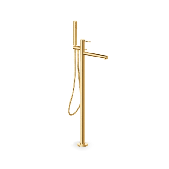 Εικόνα της Μπαταρία Λουτρού Επιδαπέδια Armando Vicario Cyrcus 700065-201 Gold Brushed