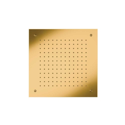 Εικόνα της Κεφαλή Εντοιχισμού Οροφής 1 Ροής 38x38cm Almar Square Temptation E044046-211 Gold Brushed PVD