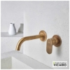 Εικόνα της Μπαταρία Νιπτήρος Εντοιχισμού Armando Vicario Slim 500045-221 Antique Brass