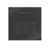 Εικόνα της Κεφαλή Εντοιχισμού Οροφής 2 Ροών 50x50cm Almar Square Temptation XL E044109-411 Black Brushed PVD