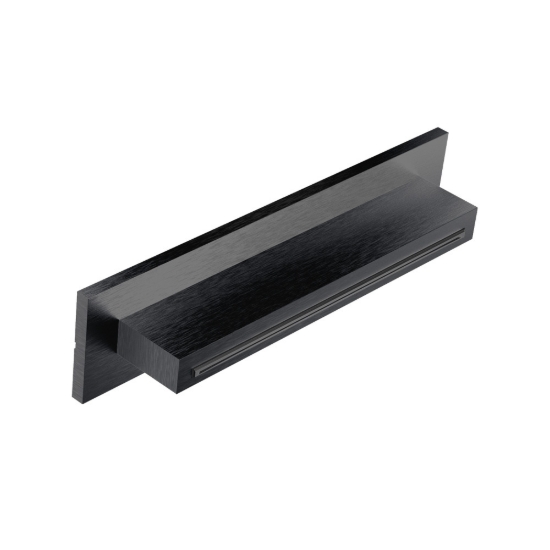 Εικόνα της Επίτοιχος Καταράχτης 34,6x8cm Almar XL-Waterfall Shower Head E044273-411 Black Brushed PVD