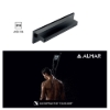Εικόνα της Επίτοιχος Καταράχτης 34,6x8cm Almar XL-Waterfall Shower Head E044273-411 Black Brushed PVD
