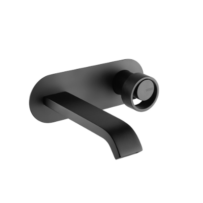 Εικόνα της Μπαταρία Νιπτήρος Εντοιχισμού Armando Vicario Halo 515045-400 Black Matt