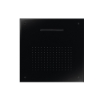 Εικόνα της Κεφαλή Εντοιχισμού Οροφής 2 Ροών 50x50cm Almar Square Temptation XL E044109-400 Black Matt