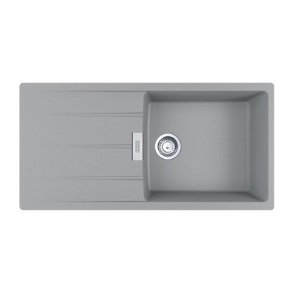 Εικόνα της Νεροχύτης Franke Centro CNG 611/211-100 GSC (100x50) Stone Grey 3149000145