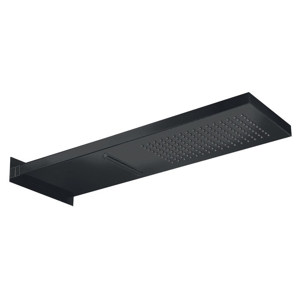 Εικόνα της Επίτοιχη Κεφαλή 2 Ροών 19,2x5,5cm Almar Smart Shower Head E044199-400 Black Matt