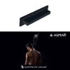 Εικόνα της Επίτοιχος Καταράχτης 34,6x8cm Almar XL-Waterfall Shower Head E044273-400 Black Matt