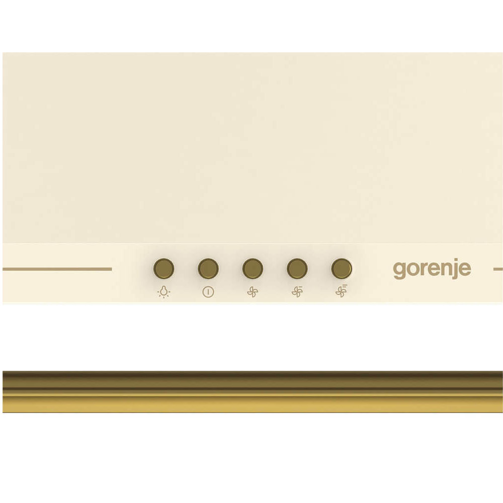 Εικόνα της Απορροφητήρας Gorenje Classico WHC63CLI-736201 Μπεζ Καμινάδα 60cm 065037601