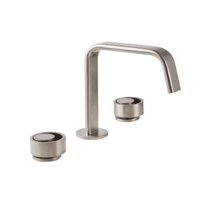 Εικόνα της Μπαταρία Νιπτήρος 3 οπών Armando Vicario Halo 515043-110 Inox