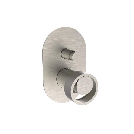 Εικόνα της Μίκτης Εντοιχισμού 2 Εξόδων Armando Vicario Halo 515050D-110 Inox