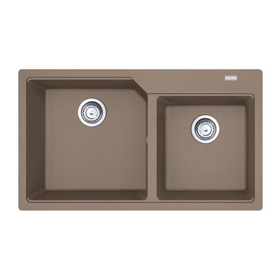 Εικόνα της Νεροχύτης Franke Urban UBG 620-86 GSC (86x50) Oyster 3147101154