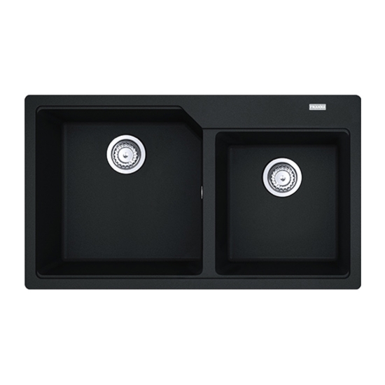 Εικόνα της Νεροχύτης Franke Urban UBG 620-86 GSC (86x50) Onyx 3147101156