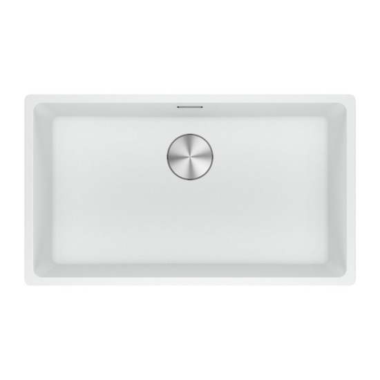 Εικόνα της Νεροχύτης Υποκαθήμενος Franke Maris Bowl MRG 110-72 (75,3x43,3) Polar White 3149000360
