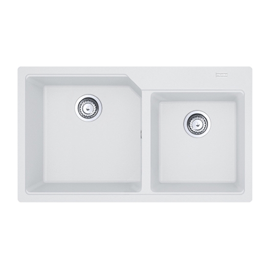 Εικόνα της Νεροχύτης Franke Urban UBG 620-86 GSC (86x50) Polar White 3147101152